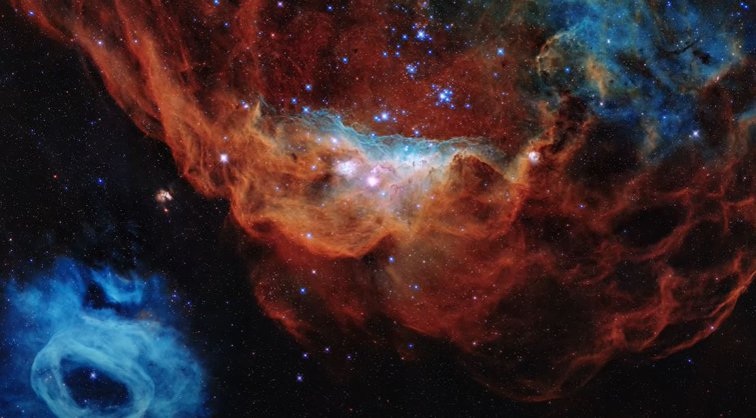 Imaginea articolului VIDEO. NASA a marcat a 30-a aniversare a telescopului spaţial Hubble printr-o imagine spectaculoasă