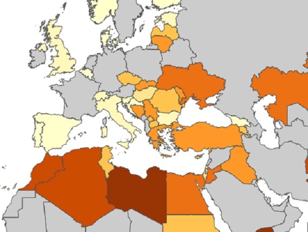 Imaginea articolului HARTA CORUPŢIEI: Topul ţărilor cu cele mai multe cazuri de dare de mită
