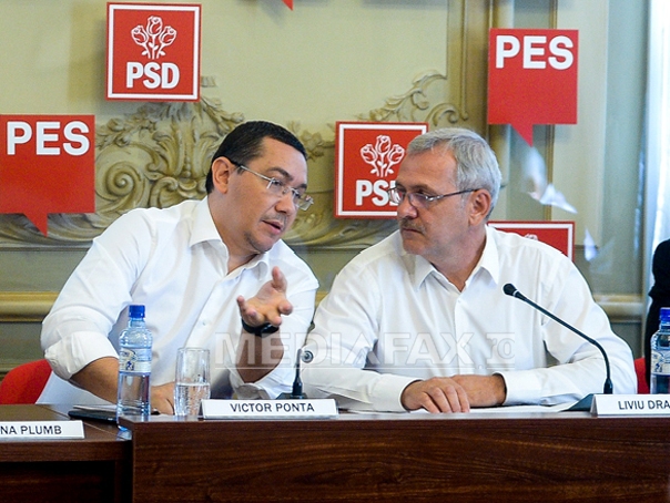 Imaginea articolului Ponta, înaintea şedinţei PSD: Avem o rectificare bugetară pozitivă. Dragnea: Am văzut o oarecare stare de nervozitate - FOTO