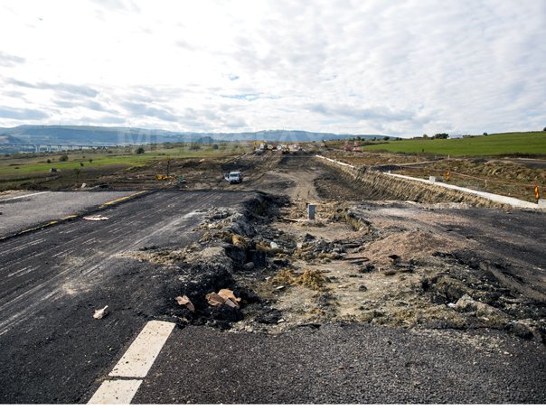 Imaginea articolului Ministerul Transporturilor cere constructorului să remedieze urgent deficienţele la Sibiu-Orăştie