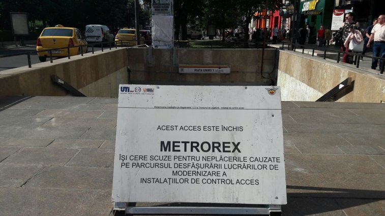 Imaginea articolului Metrorex: Se deschide accesul dinspre Splaiul Independenţei şi Bulevardul Unirii, din Staţia Unirii 1