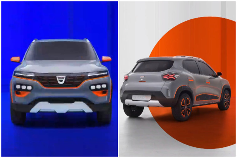 Imaginea articolului VIDEO | Modelul Spring Concept, prima Dacie electrică, este aproape identic cu Renault City K-ZE