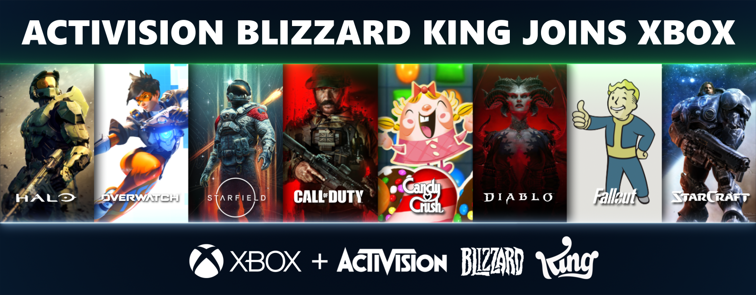 Imaginea articolului Microsoft a achiziţionat Activision-Blizzard-King. Comunităţile de fani Call of Duty, Halo, Fallout şi Overwatch se unesc 