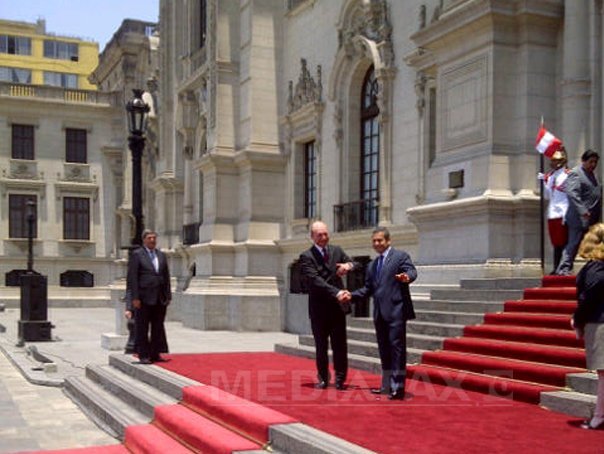 Imaginea articolului Băsescu: România şi Peru vor încheia un parteneriat strategic
