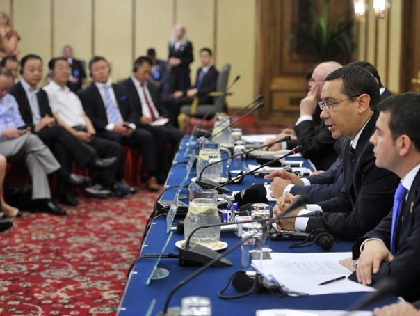 Imaginea articolului Ponta i-a invitat pe chinezi să investească în agricultura, energia şi infrastructura din România