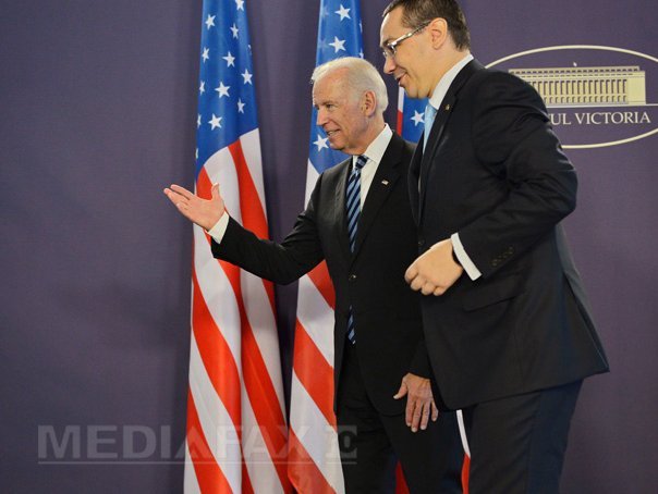 Imaginea articolului Ponta a discutat cu Biden, la iniţiativa oficialului SUA, despre parteneriatul strategic şi securitate