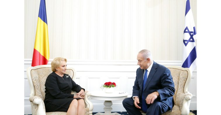 Imaginea articolului Dăncilă şi Netanyahu, întrevedere pe tema parteneriatului România-Israel/ Ce s-a discutat despre mutarea ambasadei la Ierusalim | VIDEO