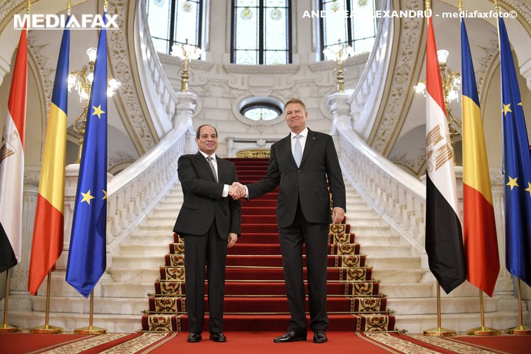 Imaginea articolului Iohannis, întâlnire cu preşedintele Egiptului: Acest ritm energic va stimula relaţia noastră