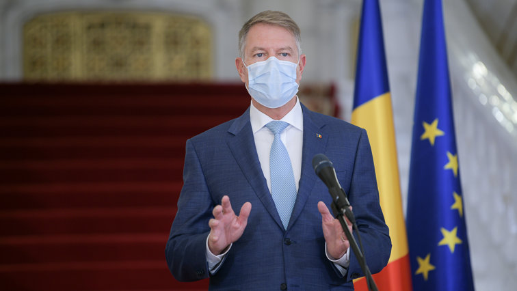 Imaginea articolului Klaus Iohannis speră că pandemia COVID-19 se va sfârşi până la vara anului 2021