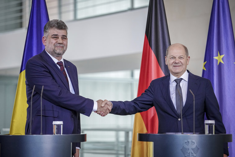 Imaginea articolului Cancelarul Germaniei, Olaf Scholz, vine la Bucureşti, la Întâlnirea Liderilor PES