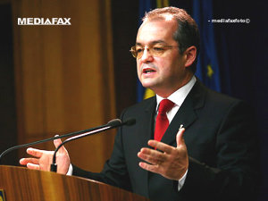 Emil Boc a prezentat priorităţile bugetului pentru 2009 (Imagine: Mediafax Foto)