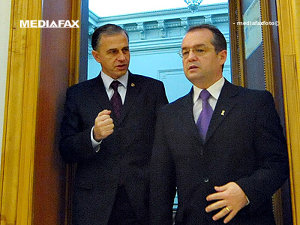 Boc se va consulta cu Geoană pentru desemnarea unui ministru interimar
