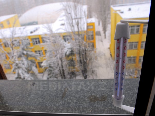 Imaginea articolului Cea mai scăzută temperatură din ţară, minus 8 grade Celsius, la Miercurea Ciuc