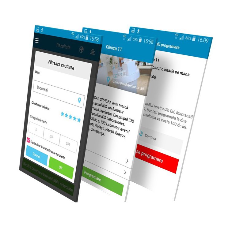 Imaginea articolului S-a lansat "Dispensar", prima aplicaţie gratuită de mobil pentru programări la clinicile medicale