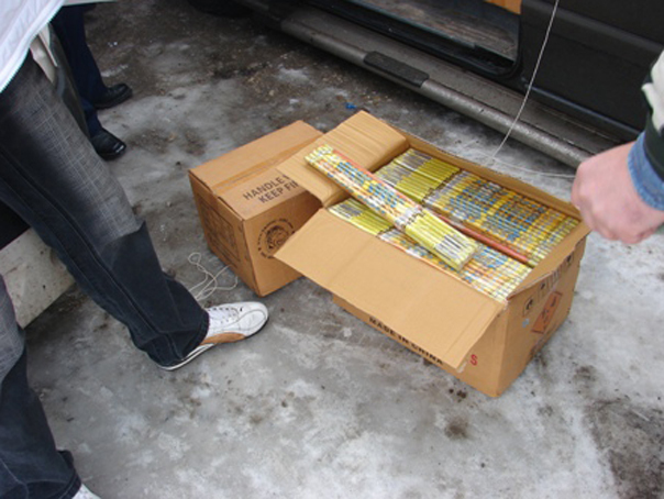 Imaginea articolului Operaţiunea "Foc de artificii": Peste 10.000 de kilograme de articole pirotehnice au fost confiscate într-o săptămână de verificări