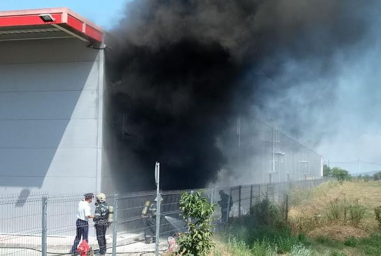 Imaginea articolului Incendiu la un magazin de haine din Alba Iulia