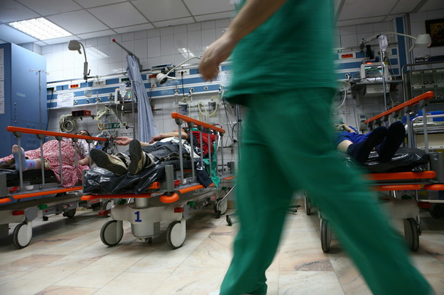 Imaginea articolului Protest la un spital din Craiova. Angajaţii, nemulţumiţi că le vor fi reduse sporurile