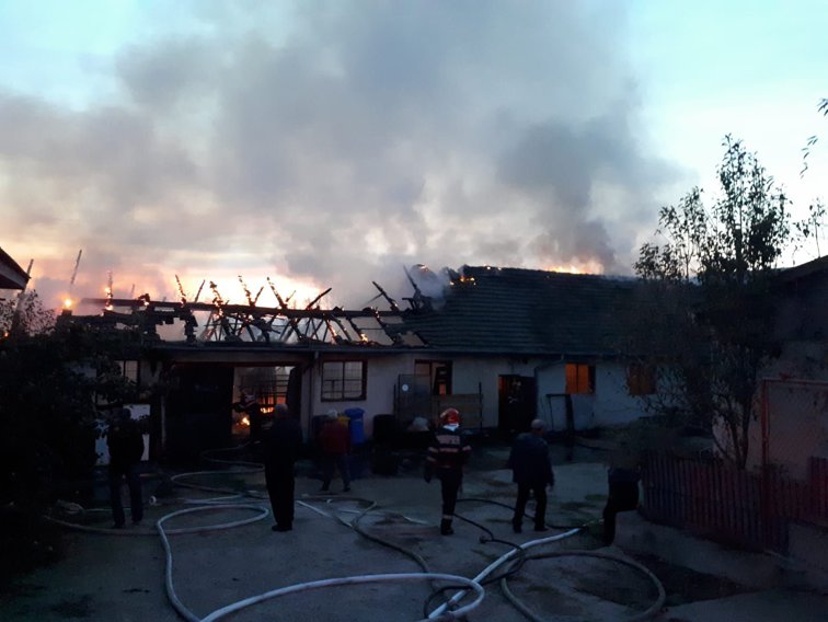 Imaginea articolului Incendiu puternic la o hală industrială din Hunedoara: Pompierii au intervenit timp de trei ore - VIDEO