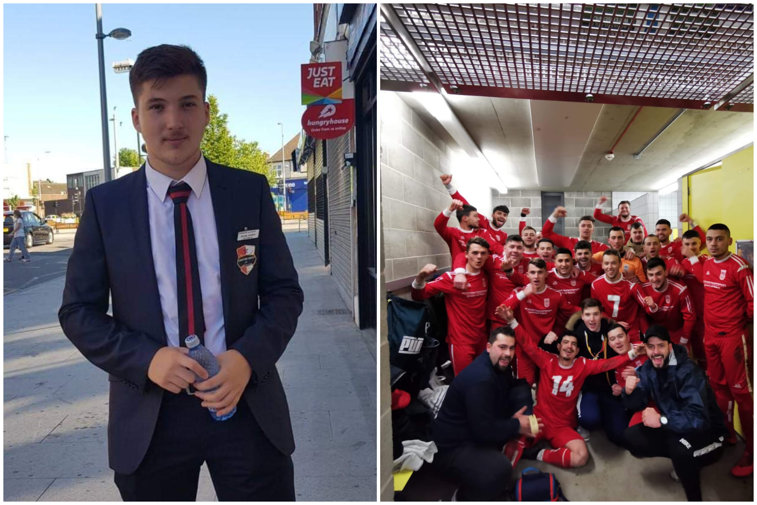 Imaginea articolului Cum a ajuns un român, la 18 ani, cel mai tânăr patron al unei echipe de fotbal din Anglia: ”Îmi iubesc ţara, mă voi întoarce”