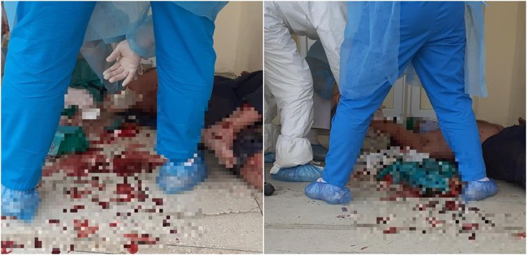 Imaginea articolului Incident la Constanţa: Un bărbat care trebuia să se afle în autoizolare a intrat plin de sânge în spital şi a scuipat medicii 