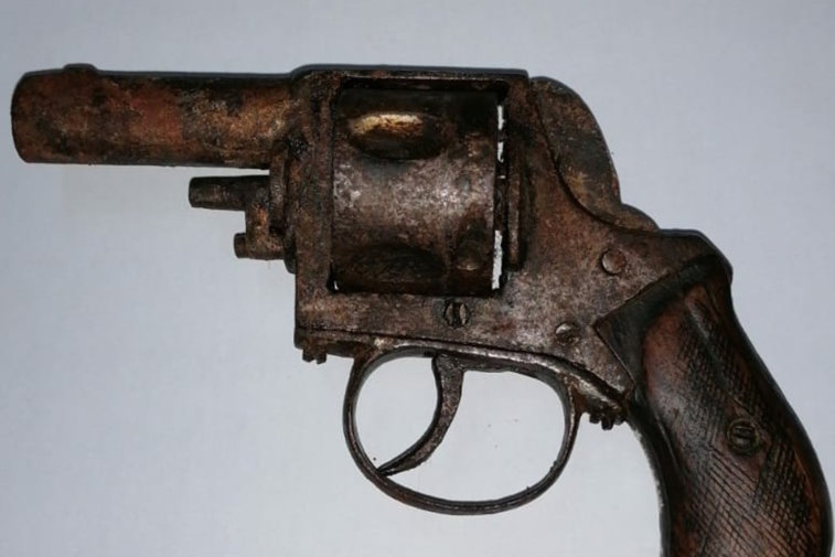 Imaginea articolului Cât ai fi dispus să plăteşti pentru un pistol „de muzeu"? O olteancă a vrut să afle, dar a fost prinsă de poliţişti. FOTO