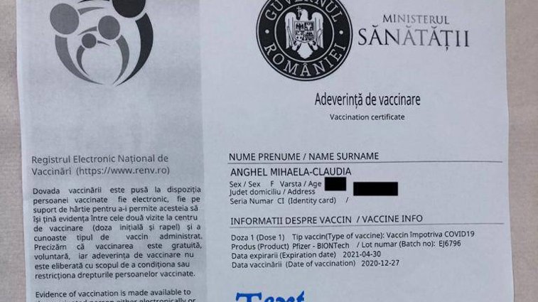 Imaginea articolului Adeverinţa de vaccinare nu îi scapă pe români de restricţii