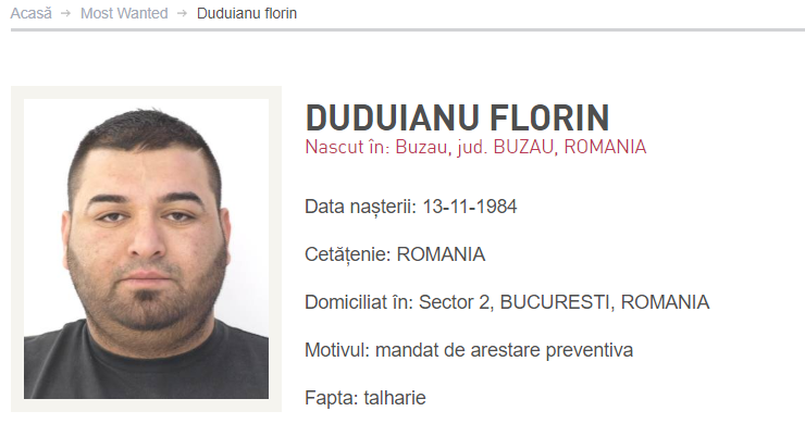 Imaginea articolului Florin Duduianu, acuzat că ar fi tâlhărit cântăreţi de manele, a fost arestat în Los Angeles