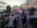 Imaginea articolului Incendiul la biserica de lemn din Râmnicu Vâlcea s-a produs din cauza unui redresor stricat