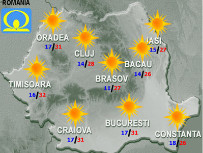 Prognoza meteo  Romania-2108-color