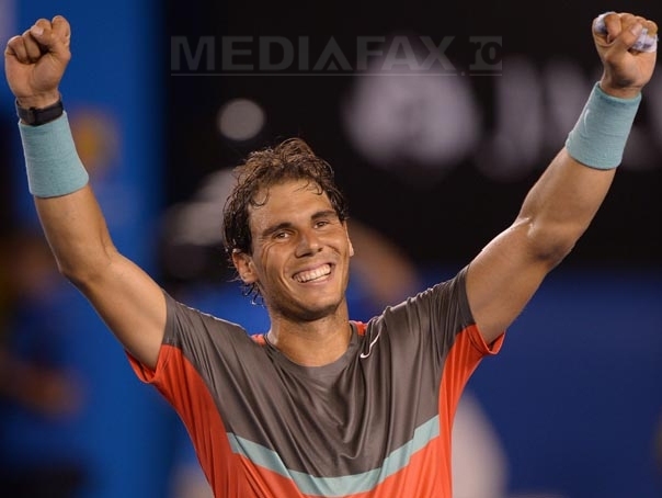Imaginea articolului Rafael Nadal s-a calificat în finala turneului demonstrativ de la Abu Dhabi, unde îl va întâlni pe Milos Raonic