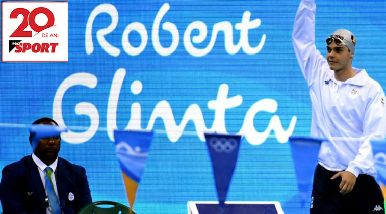 Imaginea articolului #20pentru20 PROSPORT | Robert Glinţă, înotătorul #1 al României, merge din finala olimpică la Colegiu în SUA. A luat prima medalie la fluture, dar a ajuns un spatist cu record mondial 