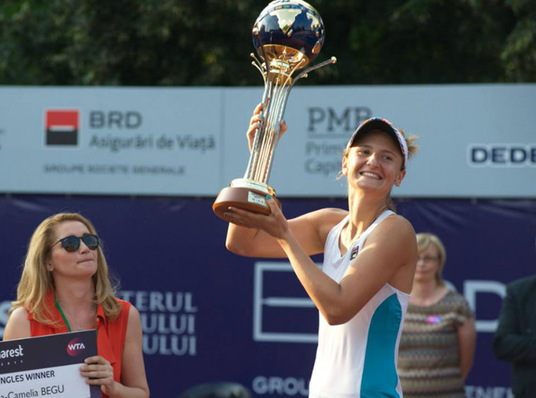 Imaginea articolului Irina Begu EROINA de la turneul BRD Bucharest Open. A câştigat finala şi la simplu, şi la dublu, alături de Raluca Olaru