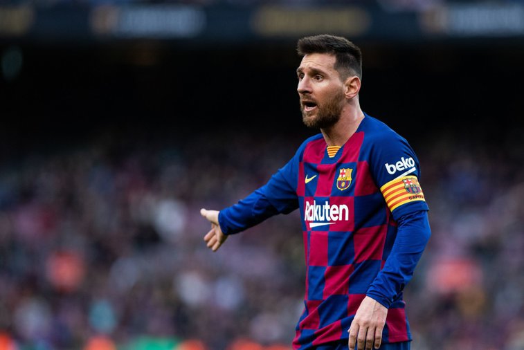 Imaginea articolului  Messi, incert pentru primul meci al Barcelonei. Argentinianul a lipsit de la antrenamente 