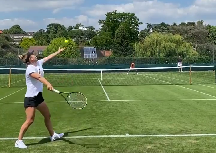 Imaginea articolului Organizatorii de la Wimbledon i-au făcut o surpriză Simonei Halep. VIDEO