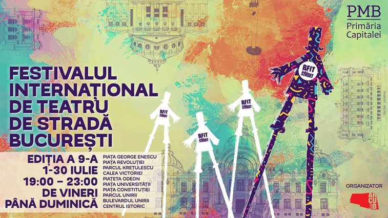 Imaginea articolului FOTO, VIDEO Începe luna teatrului de stradă în Bucureşti. Festivalul Internaţional -B-Fit in the Street! debutează sâmbătă: Sute de artişti, acrobaţii, teatru urban