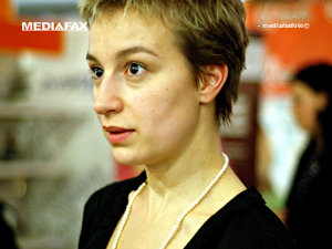 Anamaria Marinca - martor la Tribunalul Penal Internaţional de la Haga (Imagine: Mediafax Foto)