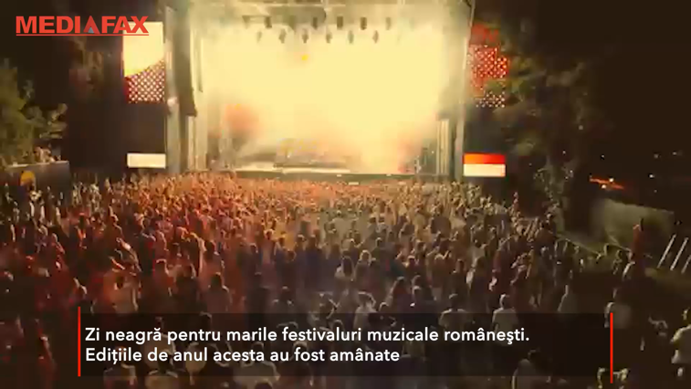 Imaginea articolului Zi neagră pentru marile festivaluri muzicale din România. Ediţiile de anul acesta au fost amânate 