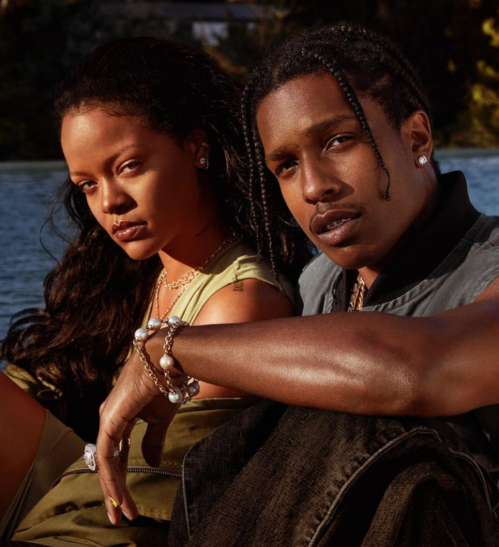 Imaginea articolului A$AP Rocky dezvăluie că este într-o relaţie cu Rihanna: „Este dragostea vieţii mele.”