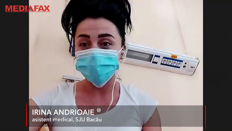 Imaginea articolului EXCLUSIV Mărturia unei asistente din Bacău, vindecată de COVID: Crunt. Prima reacţie a fost să pâng. Simţeam că sunt acasă, nu într-un spital