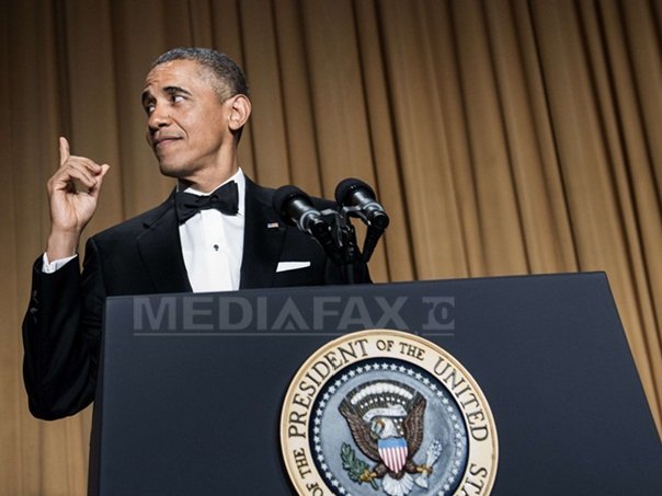 Imaginea articolului Barack Obama a glumit despre el însuşi şi despre opozanţi la cina pentru presa de la Casa Albă: "Nu mai sunt tânărul socialist musulman bine făcut" - VIDEO