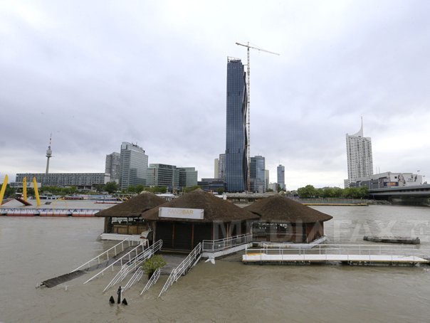 Imaginea articolului Dunărea va atinge nivelul maxim la Viena în cursul zilei de miercuri