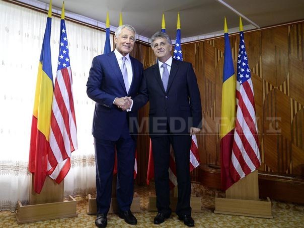 Imaginea articolului Şeful Pentagonului: Romania, un partener de încredere al SUA. Preşedintele Obama apreciază foarte mult sprijinul şi prietenia României
