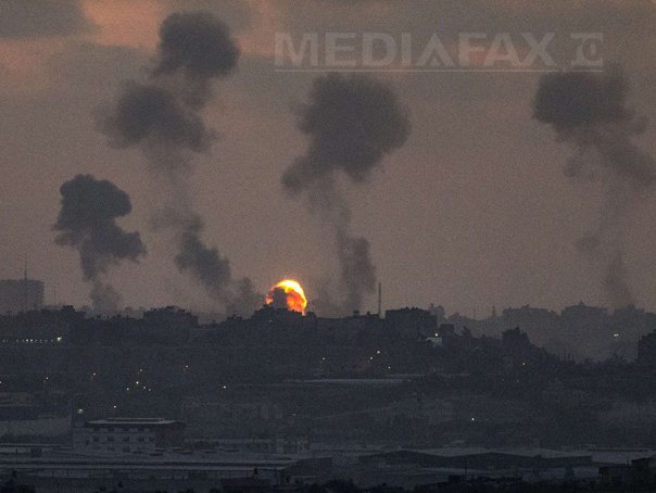 Imaginea articolului Avioanele israeliene au bombardat ţinte din Fâşia Gaza după un atac cu rachetă