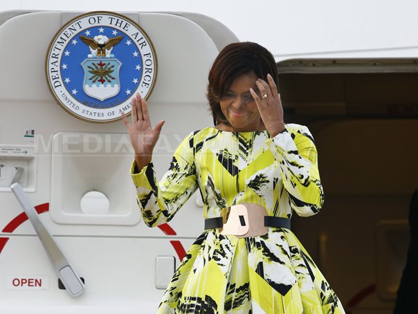 Imaginea articolului Michelle Obama va vizita Marea Britanie şi Italia în perioada 15-21 iunie