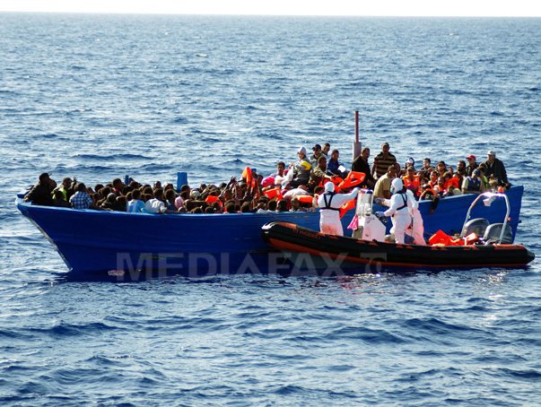Imaginea articolului Aproximativ 6.000 de refugiaţi au fost salvaţi în 48 de ore din Marea Mediterană