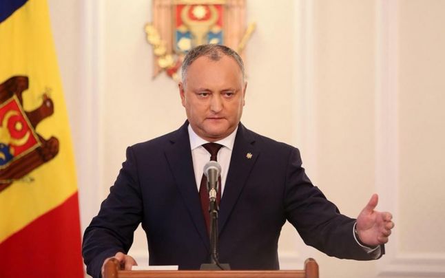 Imaginea articolului Igor Dodon: Există riscul ca duşmanul numărul unu al Republicii Moldova să fie românii