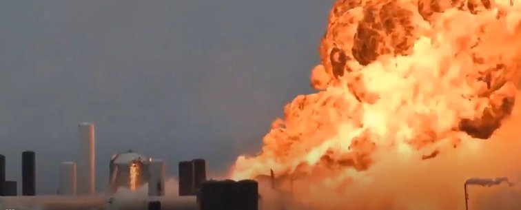 Imaginea articolului Un prototip de navetă spaţială al SpaceX a explodat în timpul unui test