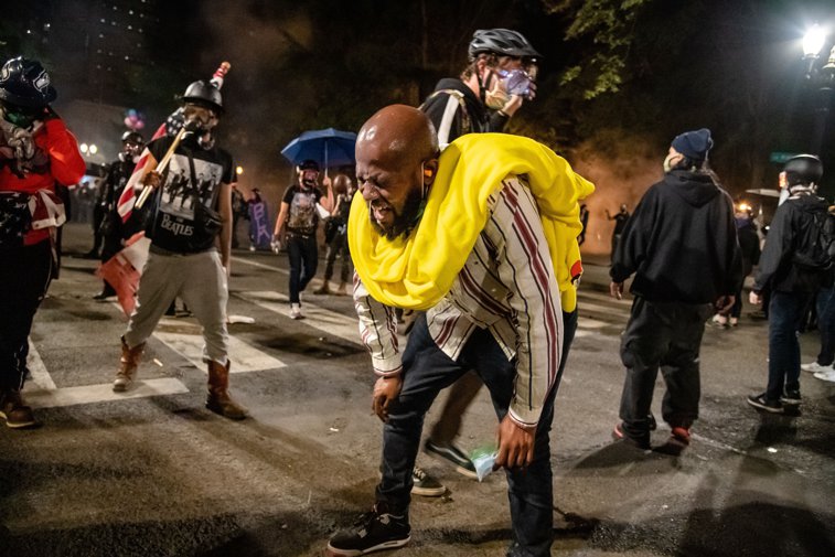 Imaginea articolului Noi proteste violente în Portland, soldate cu zeci de arestări ale manifestanţilor #blacklivesmatter