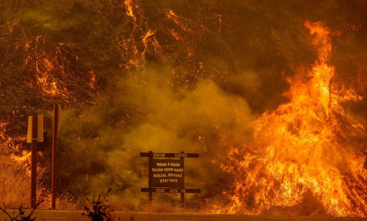 Imaginea articolului California, lovită crunt din trei direcţii: pandemie, şomaj şi incendii. Mii de oameni sunt într-o situaţie dramatică