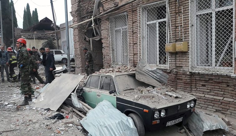 Imaginea articolului Mai multe explozii s-au produs în provincia Nagorno-Karabakh la câteva ore după intrarea în vigoare a armistiţiului de încetare a focului